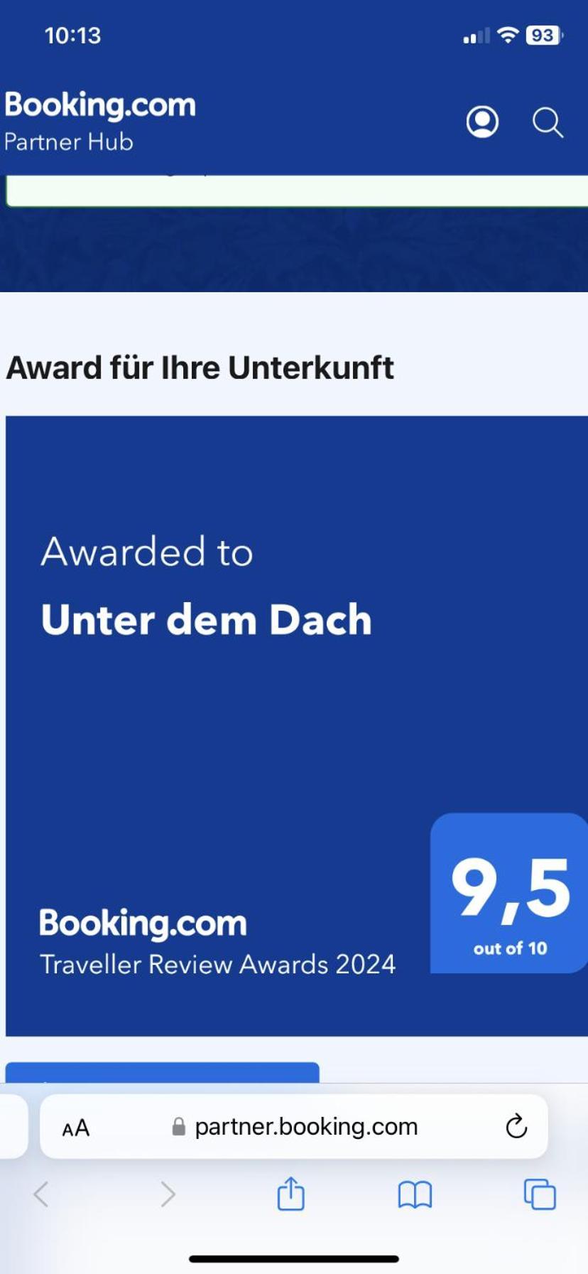 Unter Dem Dach Mit Parkplatz Appartamento